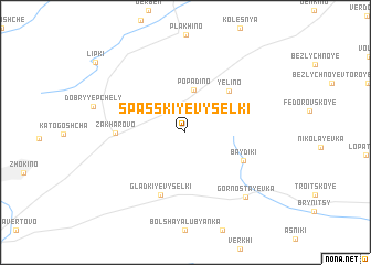 map of Spasskiye Vyselki