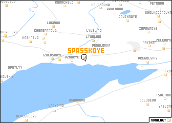 map of Spasskoye