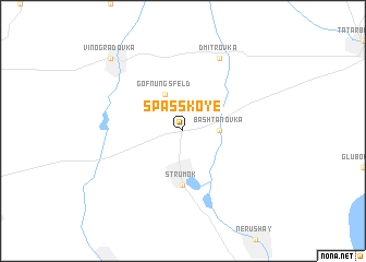 map of Spasskoye