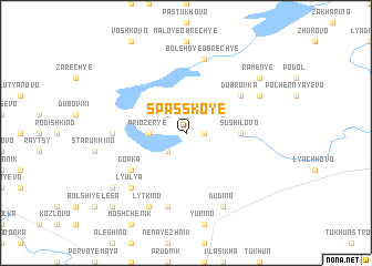 map of Spasskoye