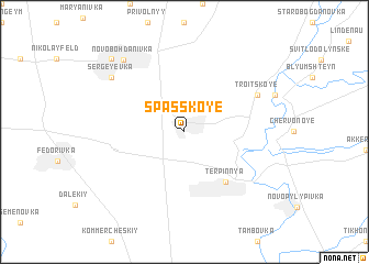 map of Spasskoye