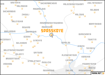 map of Spasskoye