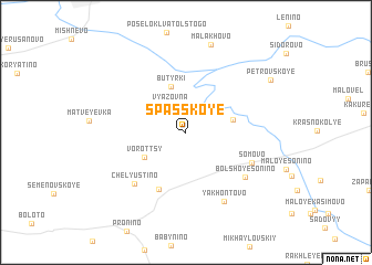 map of Spasskoye