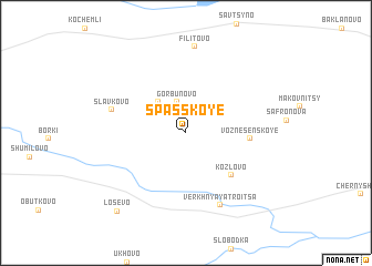 map of Spasskoye