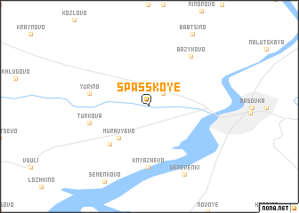 map of Spasskoye