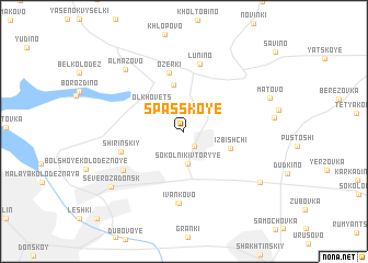 map of Spasskoye