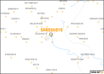 map of Spasskoye