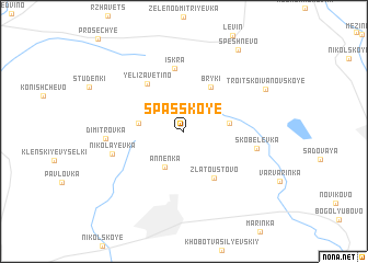 map of Spasskoye