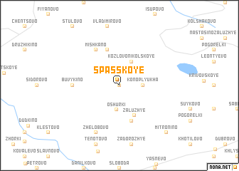 map of Spasskoye