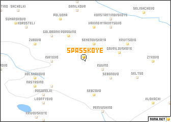 map of Spasskoye