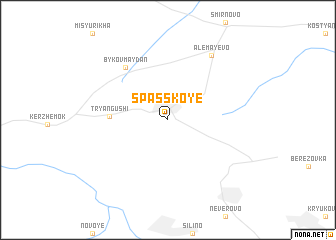 map of Spasskoye