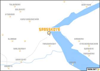 map of Spasskoye