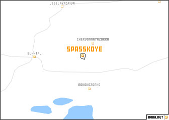 map of Spasskoye