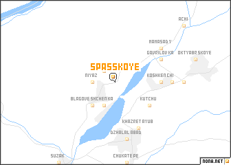 map of Spasskoye