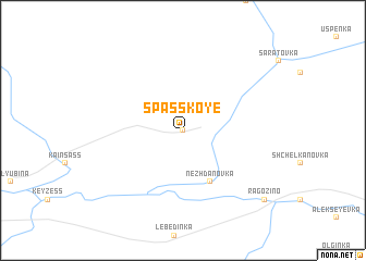 map of Spasskoye