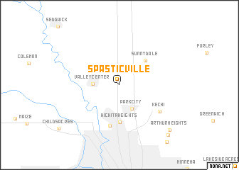 map of Spasticville