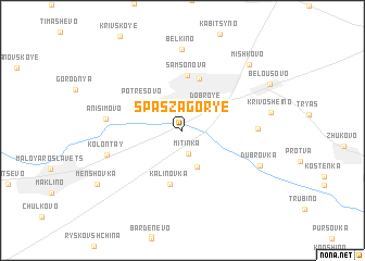 map of Spas-Zagor\