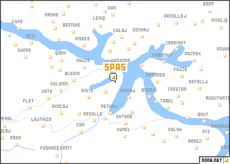 map of Spas