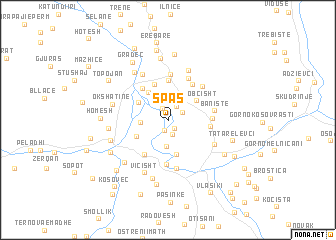 map of Spas