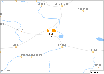 map of Spas