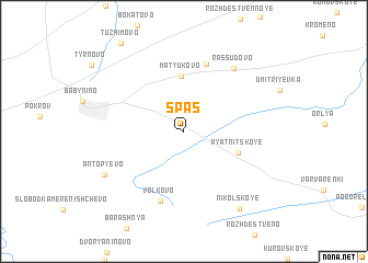 map of Spas