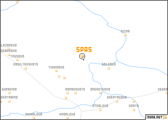 map of Spas