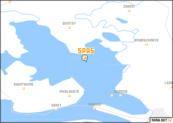 map of Spas