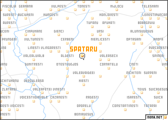 map of Spătaru