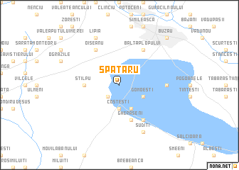 map of Spătaru