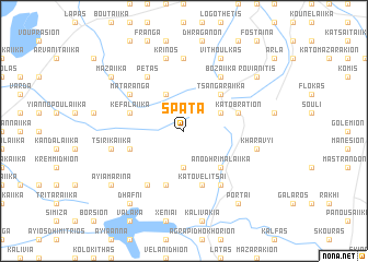 map of Spáta