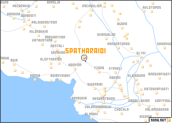 map of Spatharaíoi