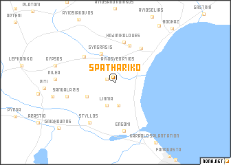 map of Spathariko