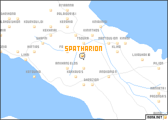 map of Spathárion