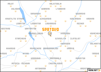 map of Spatovo