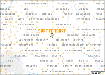 map of Spattendorf