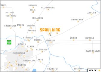 map of Spaulding