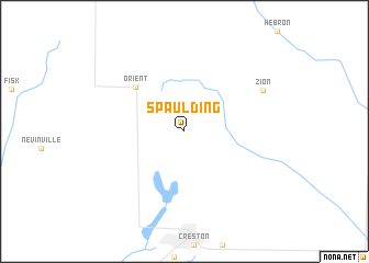map of Spaulding