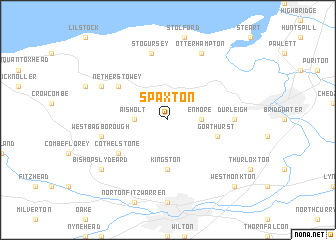 map of Spaxton