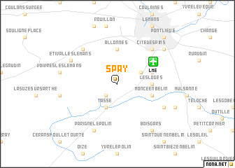 map of Spay