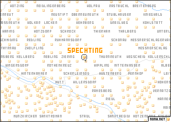 map of Spechting