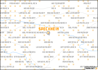 map of Speckheim