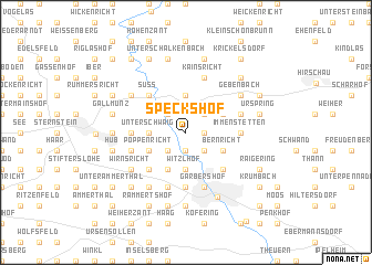 map of Speckshof