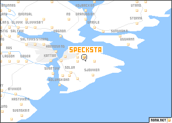 map of Specksta