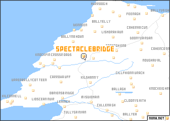 map of Spectacle Bridge