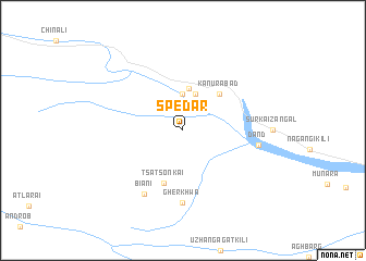 map of Spedār