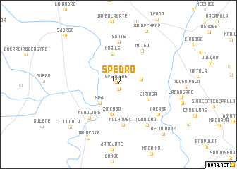 map of S. Pedro