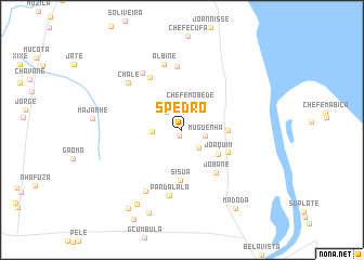 map of S. Pedro