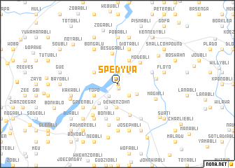 map of Spedyva