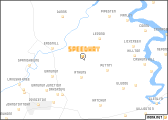 map of Speedway