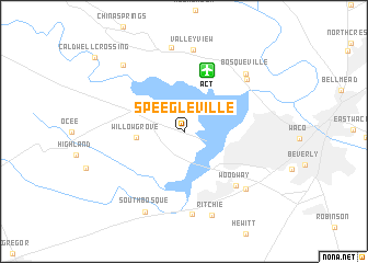 map of Speegleville